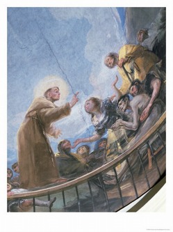 St Anthony Preaching  Detail from the Miracle of St Anthony of Padua  from the Cupola 1798.jpg